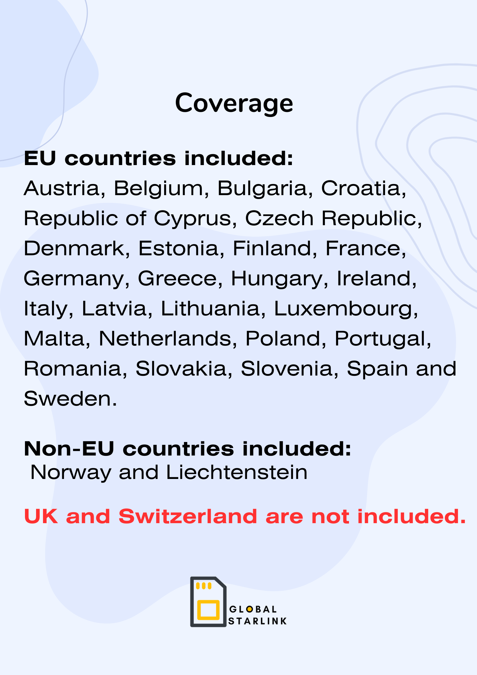 Europe & UK Prepaid Travel eSIM Card - Orange