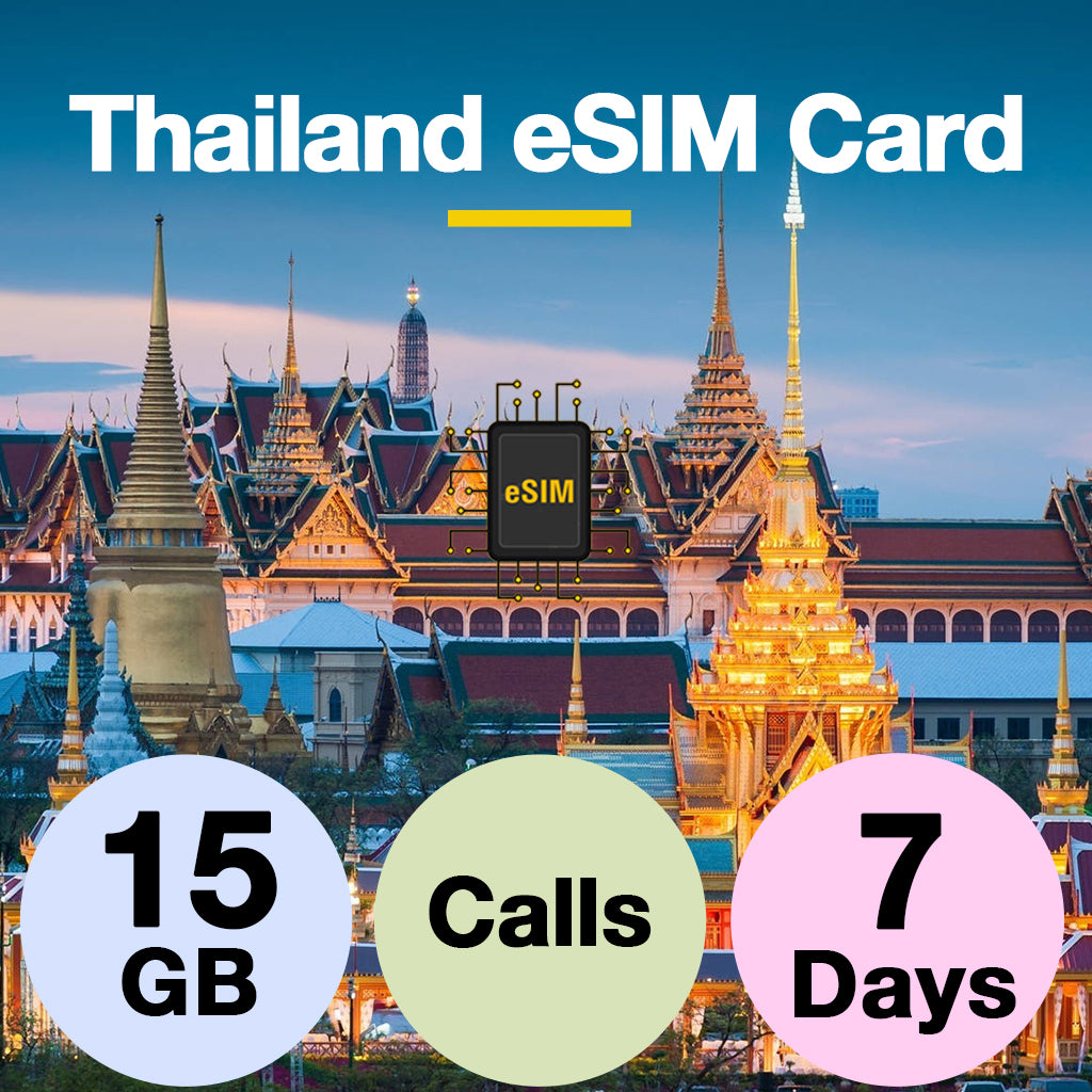 Thailand Prepaid Travel eSIM Card
