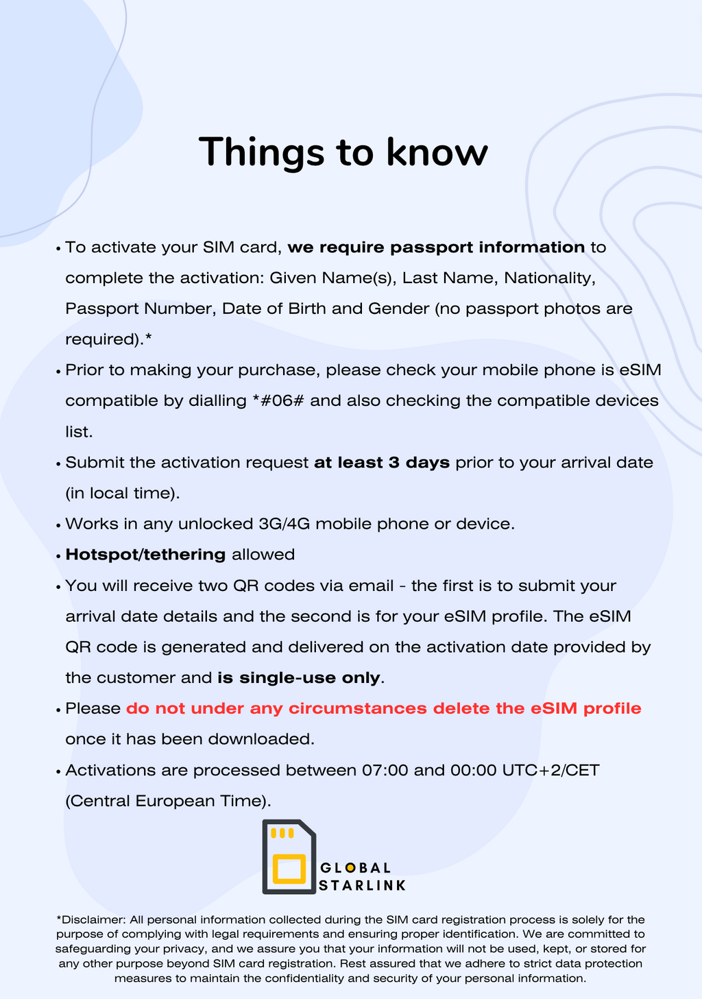 Europe & UK Prepaid Travel eSIM Card - Orange